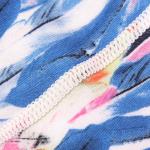 CPG Global Women's Gyg Legging Sport Running Pants Yoga Floral Blue Print Slim