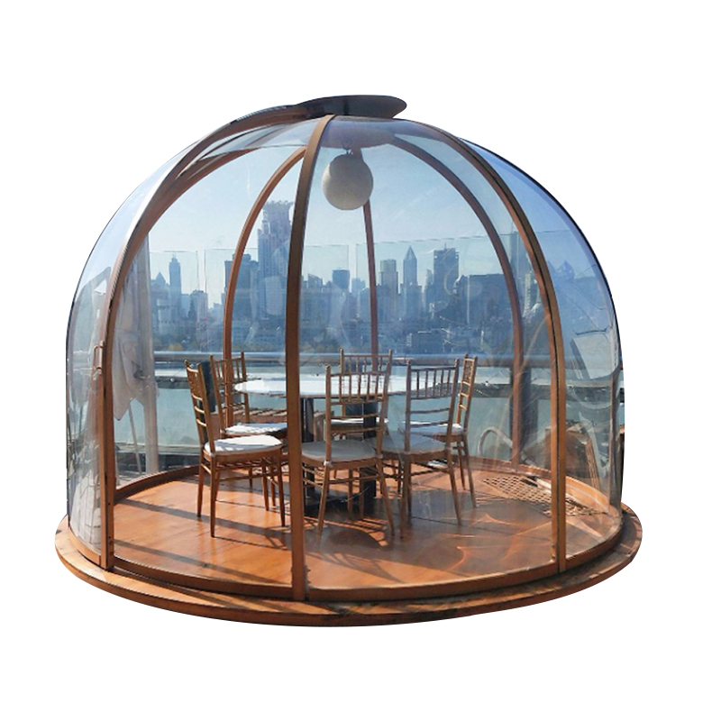Outdoor camping Spherical star tent Hotel Homestay Room Star Room pc transparent glass house