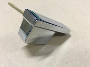 Wholesale Universal Toilet Flush Handle , Silver Curved Rod Shaped Side Mount Toilet Handle from china suppliers