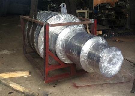 Vsriouse Sized SA350 LF2 A105 F316L F304L Steel Forging Crusher Shaft