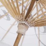 White Paper Wedding Parasol Umbrella Bridal Decorations 84cm Diameter