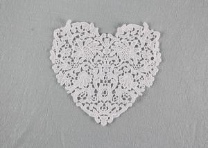 Wholesale Guipure French Venice Lace Collar Cotton Lace Heart Applique For Wedding Dresses from china suppliers