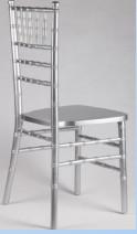 Wholesale Hotel Stronger Big Thick Legs Silver Color Solid Wood Chiavari Ballroom Chair from china suppliers