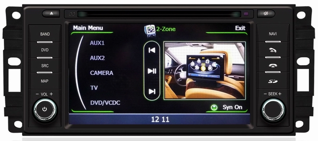 Car gps navigation for Chrysler Sebring S100 with 3G wifi PIP Entertainment System OCB-202