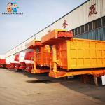 Heavy Duty 3 Axles Dump Tipping Truck Trailer With Mechanical suspension/