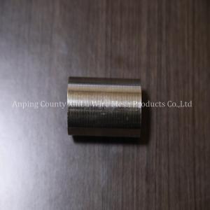 Wholesale Duplex Stainless Steel 2205 V Wire Continuous Slot Screen Tube for Non Magnetic Johnson Strainer Pipes from china suppliers