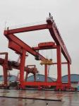 Outdoor Rail Mounted Gantry Crane Electric Hoist Container Lifting 40 Ton 50 Ton