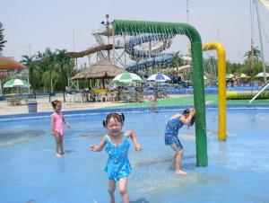 Wholesale Hot Galvanized Kids Water Playground , 3 Years Old Water Park Equipment Column Spray from china suppliers