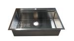 33 Inch Topmount Kitchen Workstation Sink Stainless Steel All In One