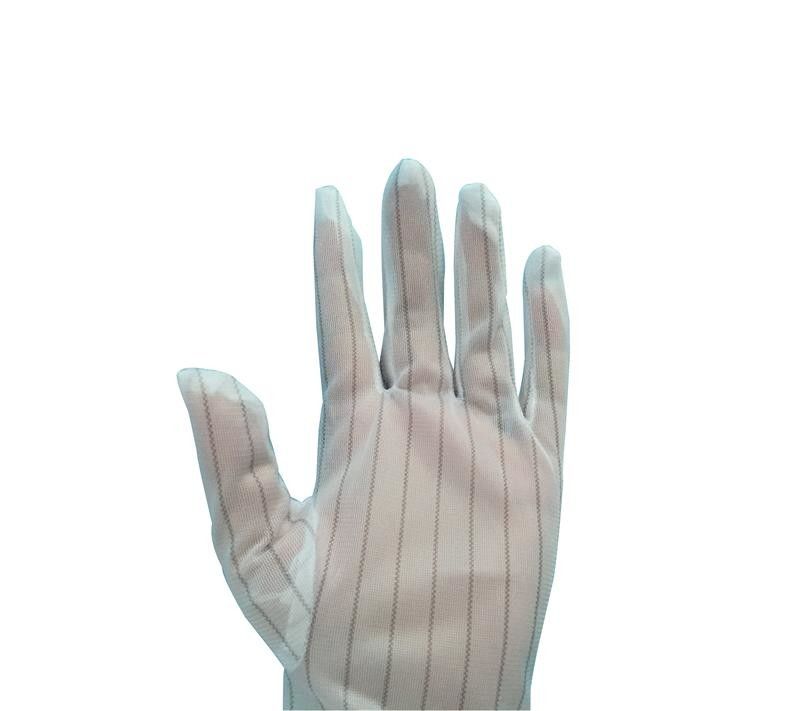 Lint Free Electrostatic Discharge Gloves ESD Safe Materials For Electronics Assembly