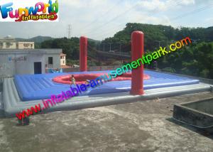 Wholesale 1500W Blower Inflatable Sports Games , Popular Inflatable Bossaball Court from china suppliers