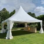 Arabic Style Outdoor Pagoda Event Tent Aluminum Frame 20x20 Ft Garden Gazebo