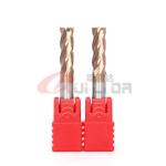 Solid Carbide 1/4 Inch End Mill Extra Long AlTiSiN Coating