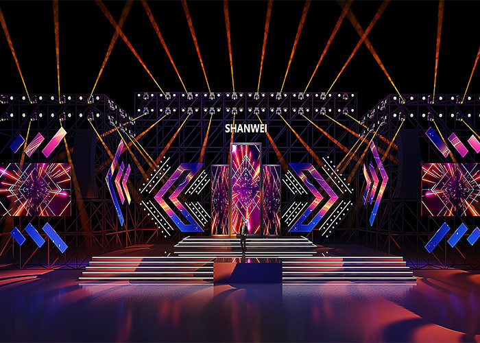 P3.91 P4.81 Rental LED Displays panel 1200cd outdoor giant led screen