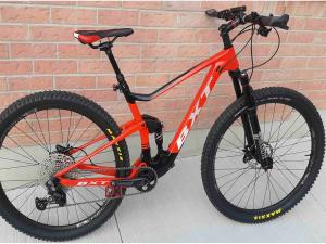 Wholesale Carbon Fiber 29er Mountain Bike Full Suspension Shimano Gruopset Bicycle 11 Speed from china suppliers