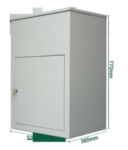 Wholesale Wall Mount Lock Box Outdoor or Freestanding Home, Office, Commercial Mailbox Parcel Box from china suppliers