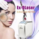 Medical Q Switched ND Yag Laser Tattoo Removal Machine 500mJ for Vascular
