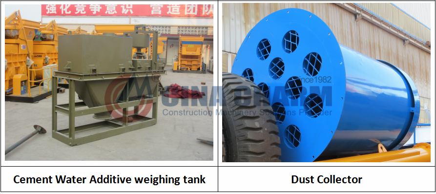 35m3/Hour YHZS35 Mobile Concrete Batching Plant Hauling type