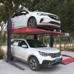 2 Post Hydraulic Car Parking System Auto Lift Home Garage 2.2kw