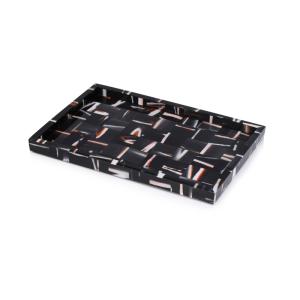Wholesale colorful seashell resin small resin tray for 5-star sea hotel from china suppliers