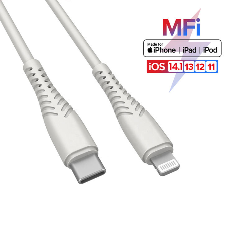 Original C94 PD 18W CE Certified USB Lightning Charging Cable For MacBook