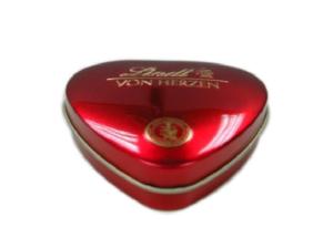 Wholesale Color Printing Heart Shaped Tin Box For Valentine's Day Gift Packing from china suppliers