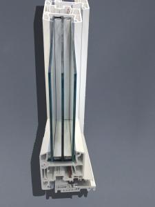 Wholesale High Security UPVC Window Profiles Single / Double Glazed Window Profiles from china suppliers