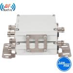 Dual Combiner 698-960/1920-2170 MHz N-Female 4.3-10 Female Diplexer Combiner Red