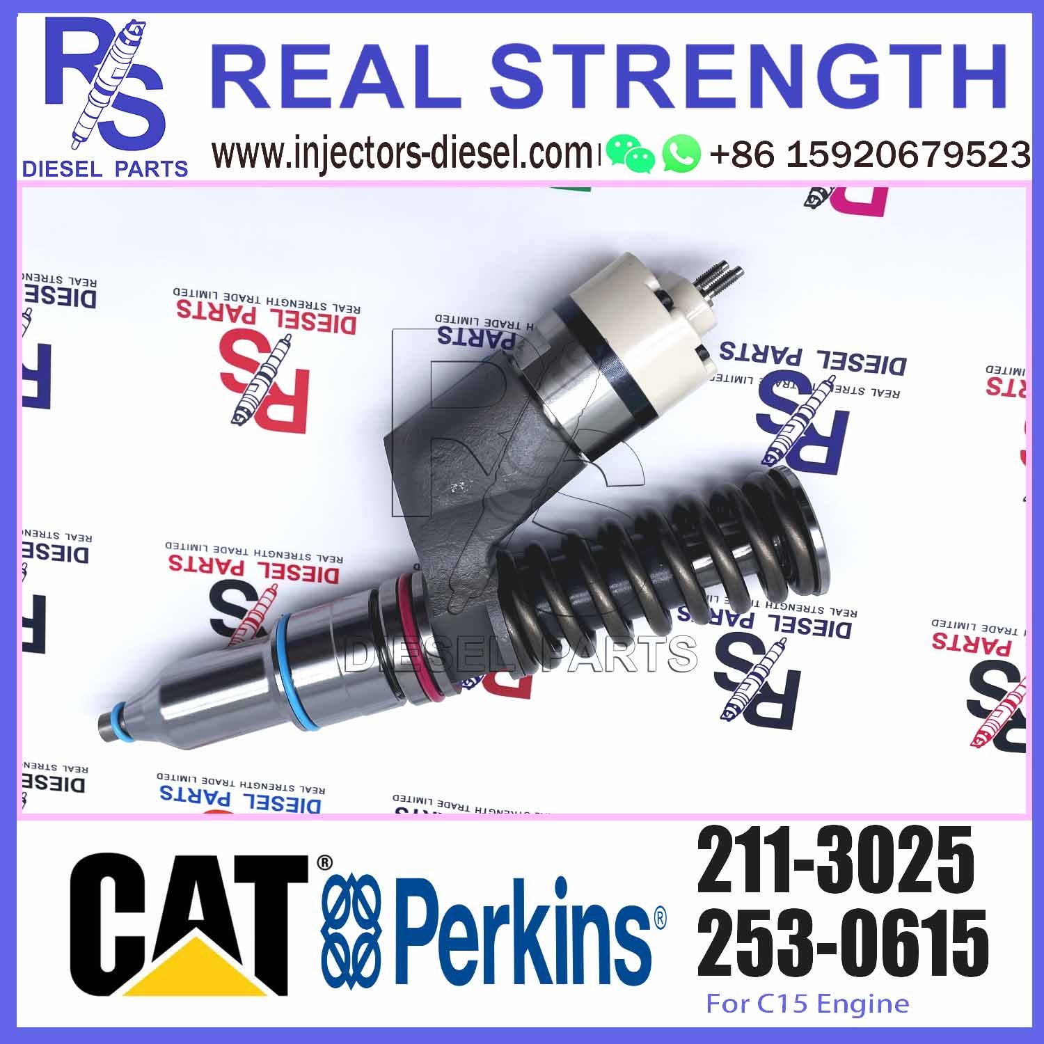 2113025 211-3025 10R0955 C-15 C15 C16 Engine Fuel Injector For CAT Caterpillar Excavator Loader 980G
