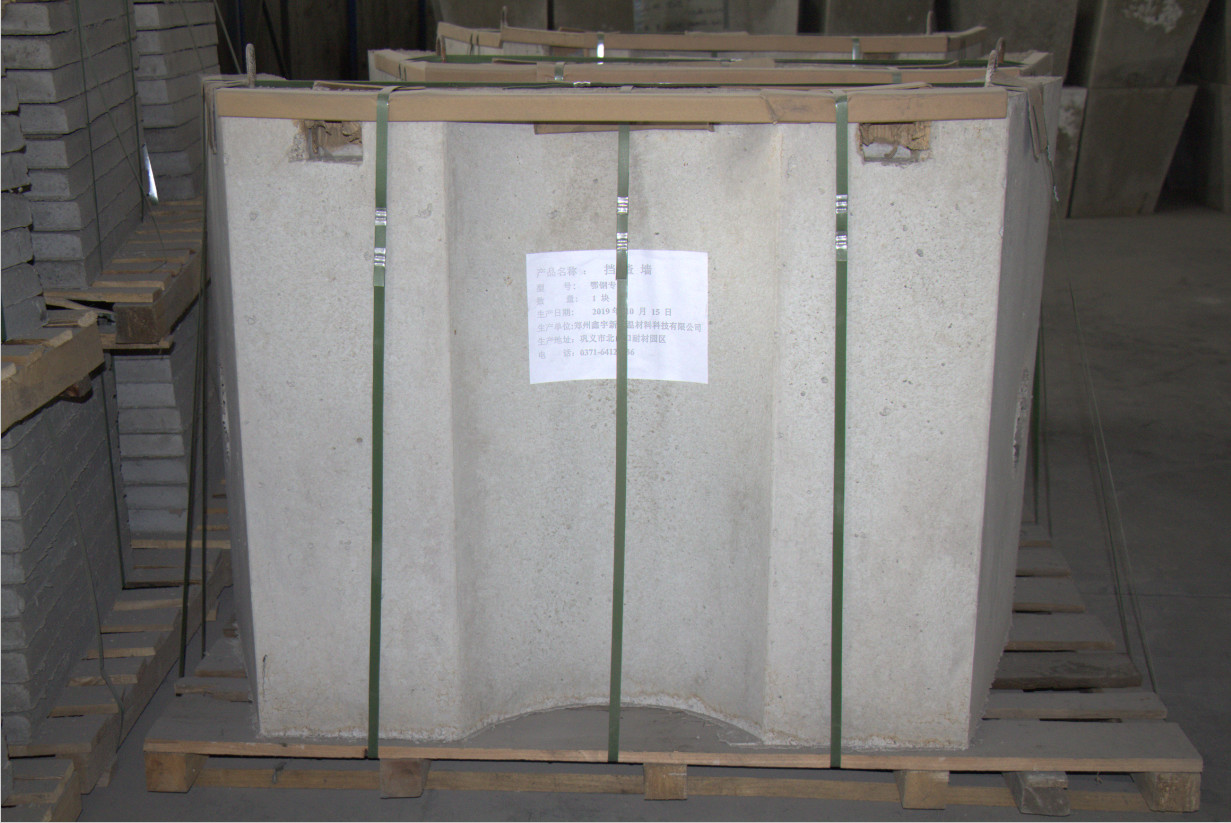 Tundish Stabilizer Precast Concrete Foundation Blocks , Precast Retaining Wall Blocks