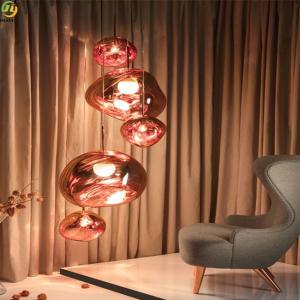 Wholesale Home/Hotel Metals Art Baking Paint Gold E27 Modern Pendant Light from china suppliers