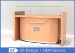 OEM Glass Jewellery Shop Display Counters / Jewelry Store Cases Lacquer Finished
