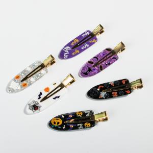 Wholesale Multicolor Halloween Hair Barrettes , Durable Halloween Hair Clips For Adults from china suppliers