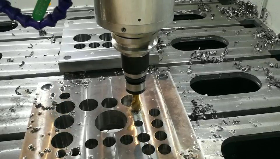 High Speed CNC Plate Drilling Tapping And Milling Machine For Tube Sheet Metal Flange