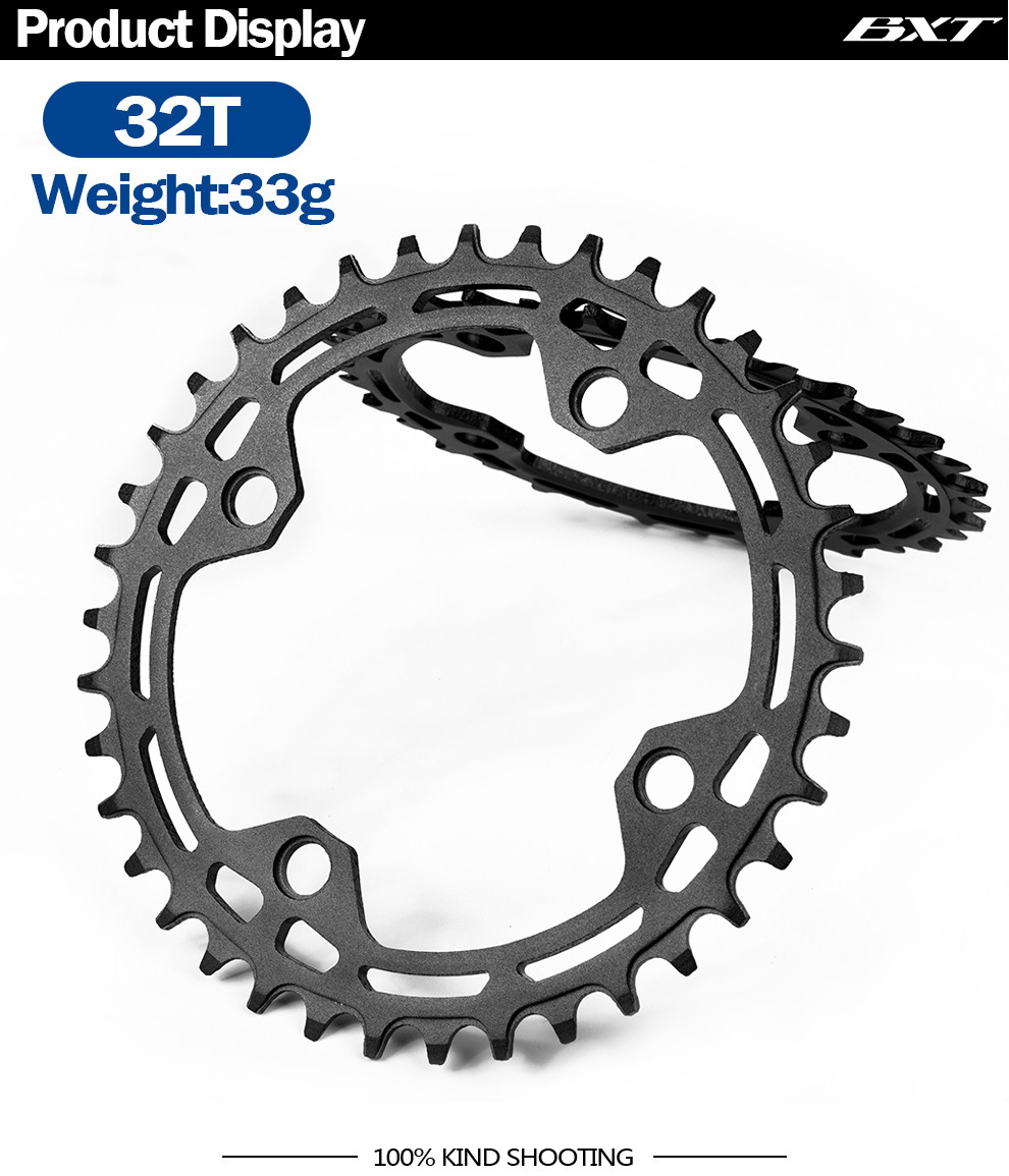 Aluminum Alloy Bicycles Parts 104BCD Mountain Road Bicycle Chainwheel ChainRings