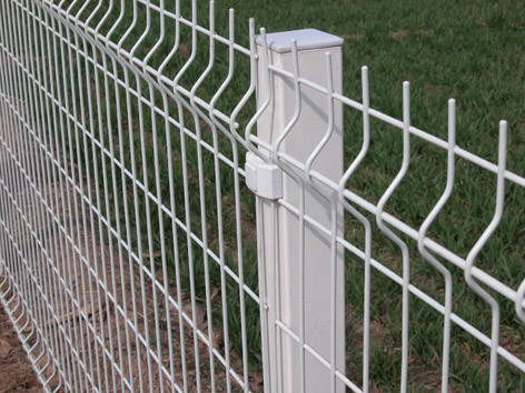 Powders Sprayed Coating Galvanized Welded Wire Mesh Fence for Sale