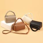 Women's Daily Life Luxury Tote Bag Genuine Cow Leather Double Zipper Shoulder