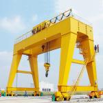220 - 480v Double Girder Gantry Crane Box Type Durable Indoor / Outdoor Use