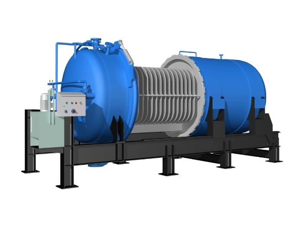 62KG Vertical Pressure Leaf Filter Hotels' Effective Solution