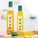 Square Dark Green Olive Oil Glass Bottles 250ml 500ml 700ml OEM ODM