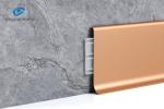6063 Aluminum Skirting Board T6 Temper Polishing OEM Available For Kitchen