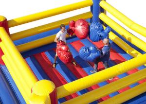 Wholesale Indoor Playground Inflatable Sports Games Bouncy Wrestling Ring Jumper from china suppliers