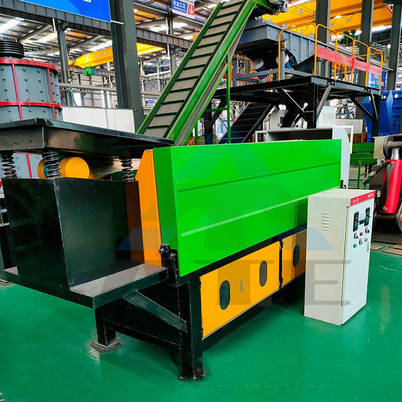Non Ferrous Metal Separation Magnetic Metal Sorting Machine Eddy Current Separator for Aluminum Copper