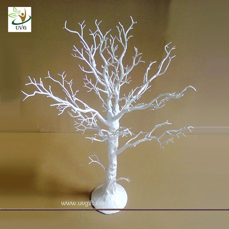 UVG DTR21 Wedding decoration table centerpiece artificial plastic tree with dry branches without leaves