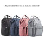 Waterproof Baby Girl Diaper Backpack , Stylish Maternity Nappy Bag Backpack