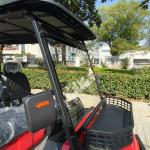Modern Chassis 6 Seat Street Legal Trailer Vintage Golf Cart Retrofit