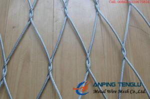 Wholesale Stainless Steel Knotted Cable Mesh With AISI304 304l 316 316L Cable from china suppliers