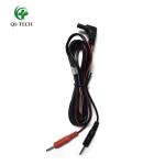 Replacement Electrode Leads Wires/Cables- 2.35mm Safety-Plug with Standard 2mm