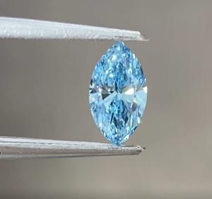 Wholesale 0.7ct Lab Grown Blue Diamonds Blue Marquise Diamond IGI Certified from china suppliers