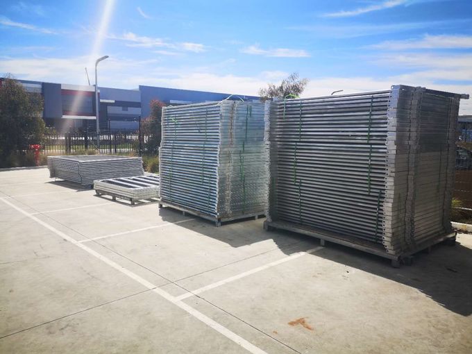 Six Bars Heavy Duty Metal Oval Rai Portable Corral Panels For Cattle